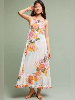 Anthropologie Farm Rio Havana Floral Dress